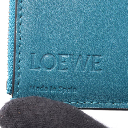 ロエベ アナグラム バーティカルウォレット スモール レザー 三つ折り財布