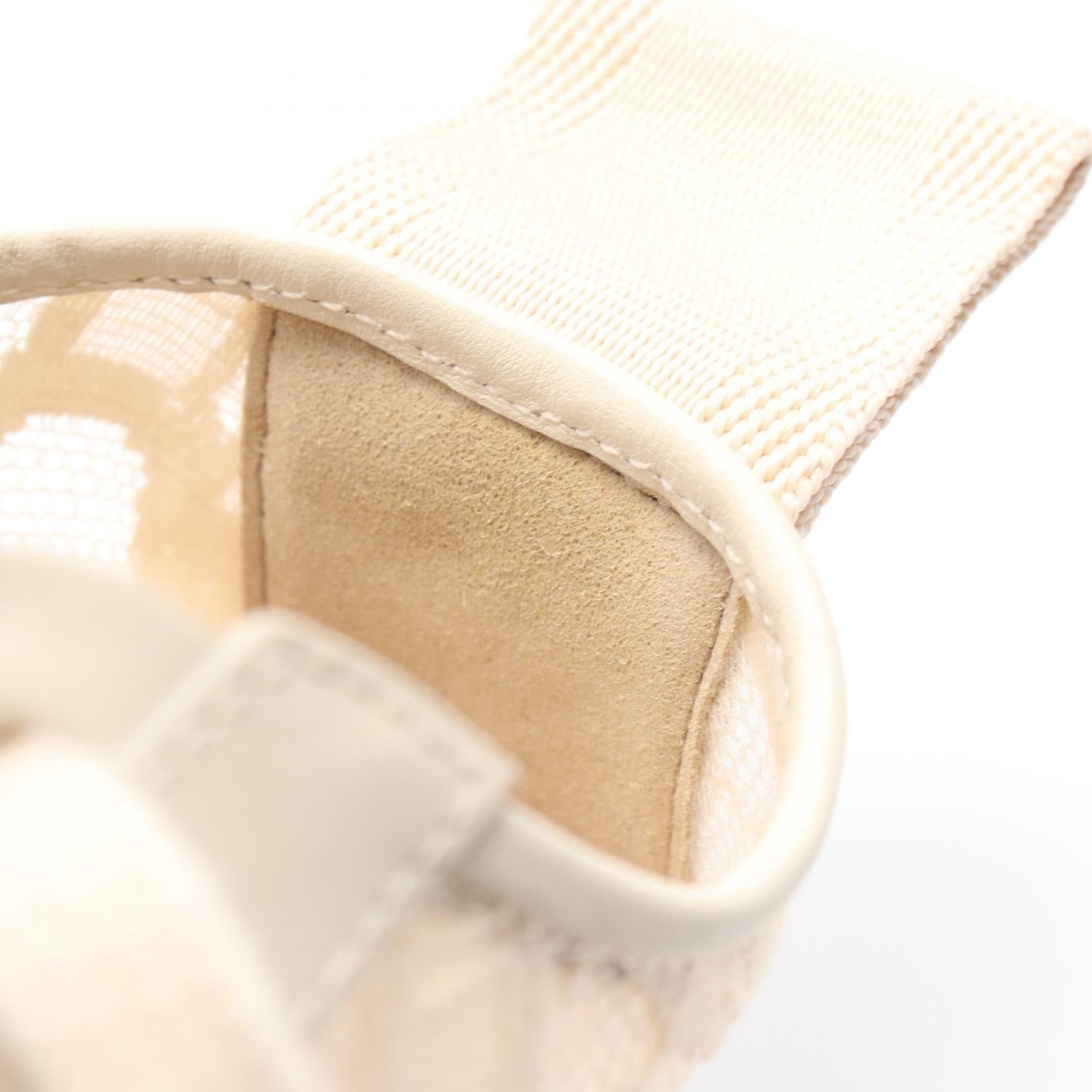 クロエ ローレン レザー レース スニーカー