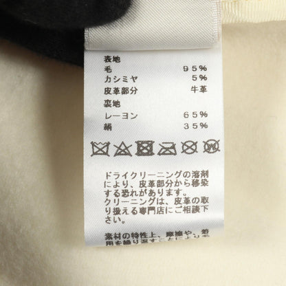 エルメス ラップコート ウールカシミヤコート