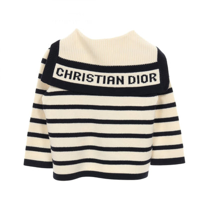 ディオール DIOR MARINIERE ウールカシミヤカーディガン