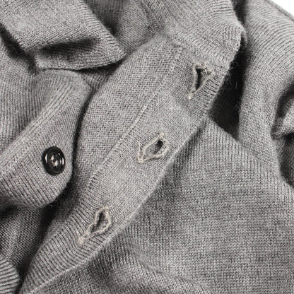 ディオールオム BEE刺繍 ウールニットポロシャツ