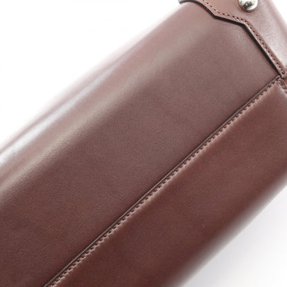 エルメス マキシボックス29 レザー ハンドバッグ
