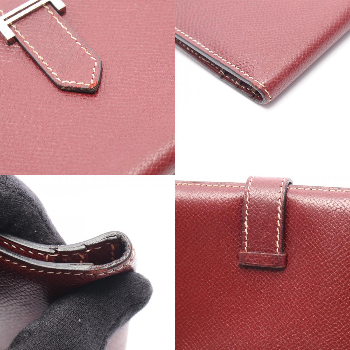 エルメス ベアンクラシック レザー 長財布
