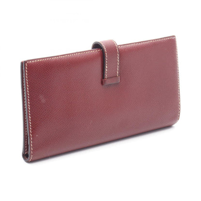 エルメス ベアンクラシック レザー 長財布