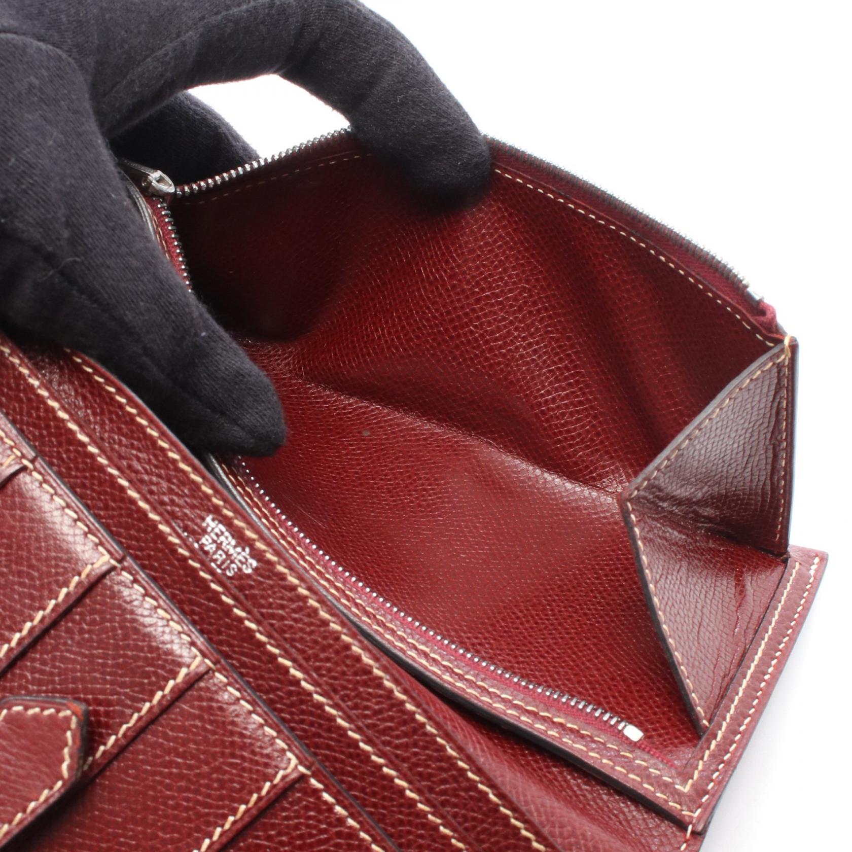エルメス ベアンクラシック レザー 長財布
