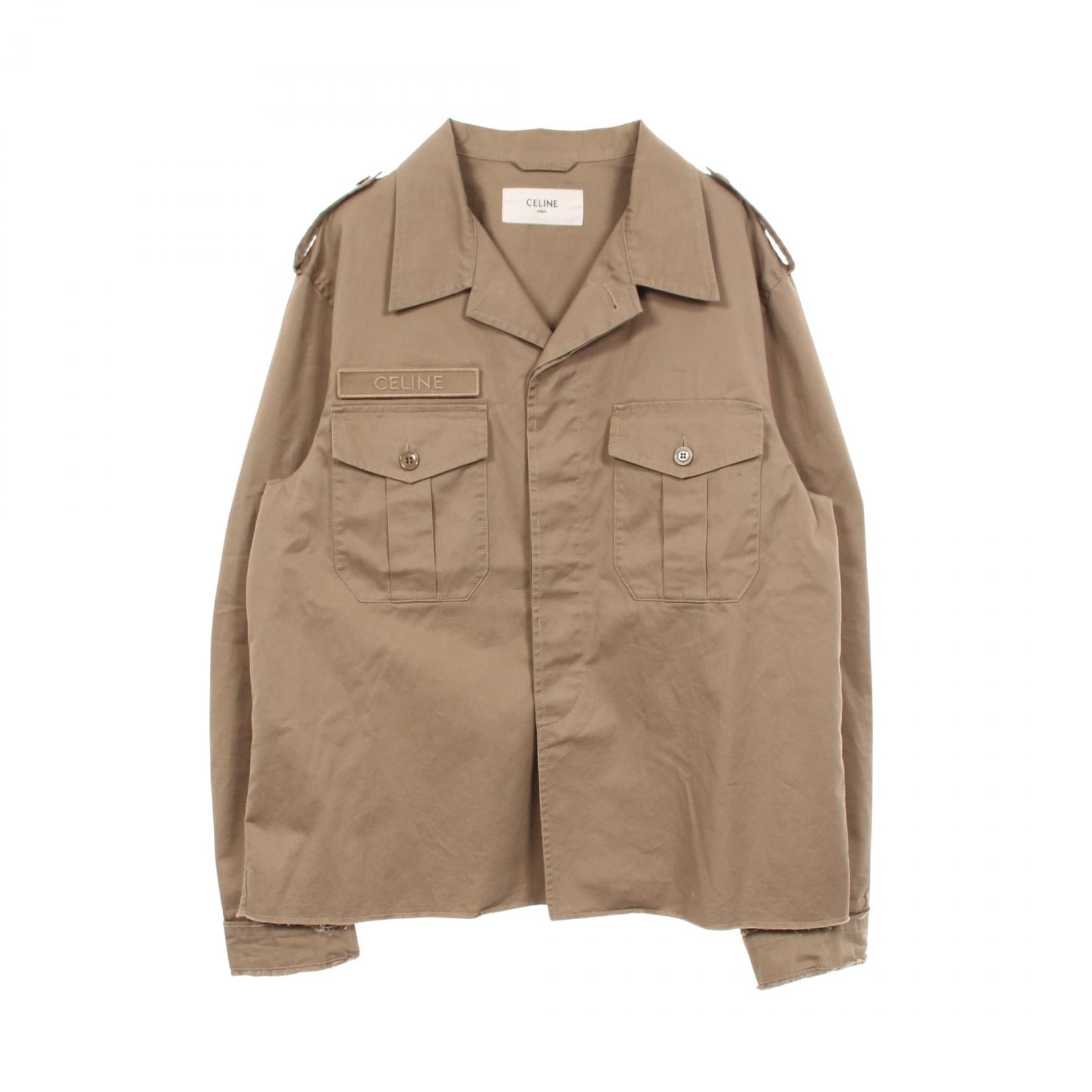 セリーヌ SAHARIENNE JACKET コットンジャケット