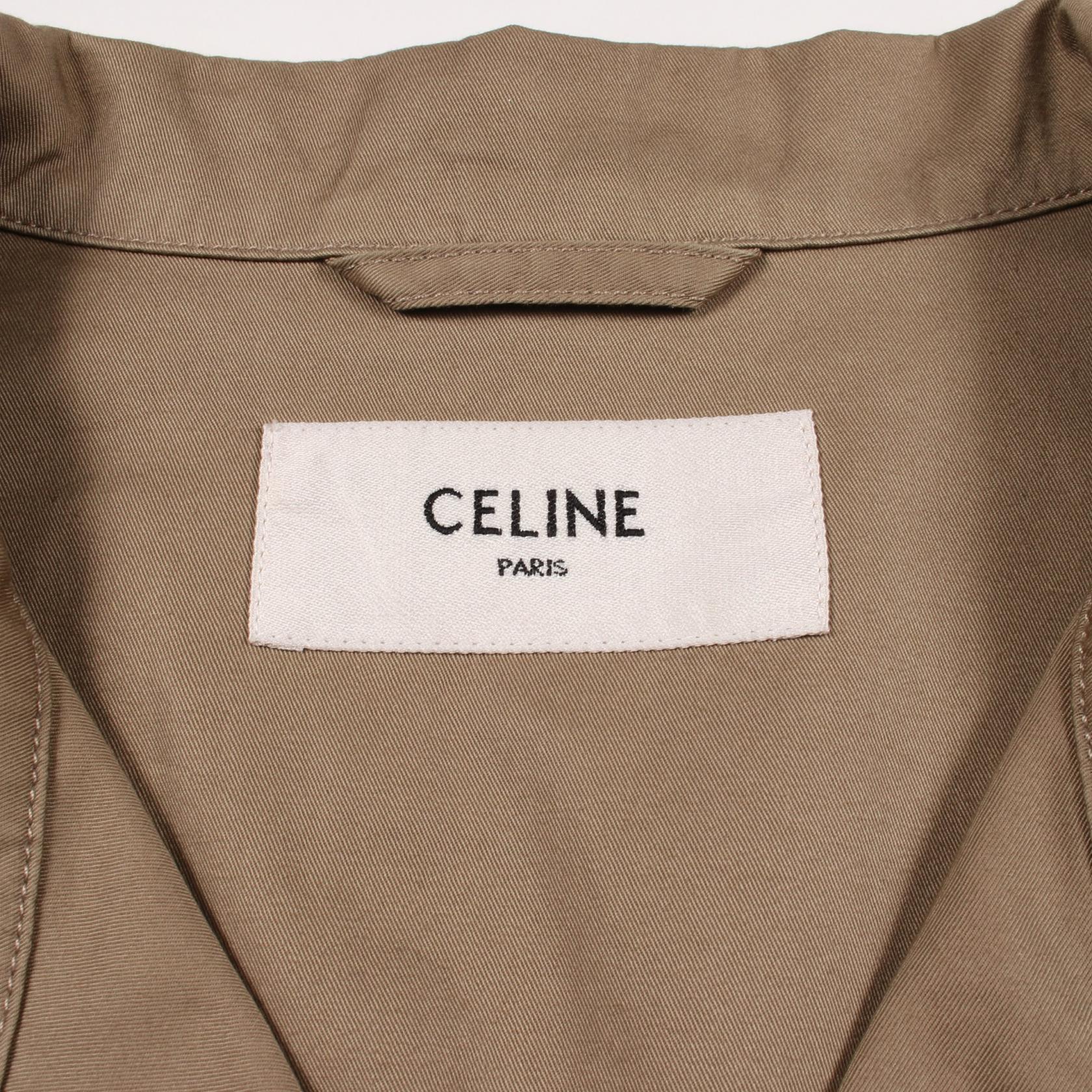 セリーヌ SAHARIENNE JACKET コットンジャケット