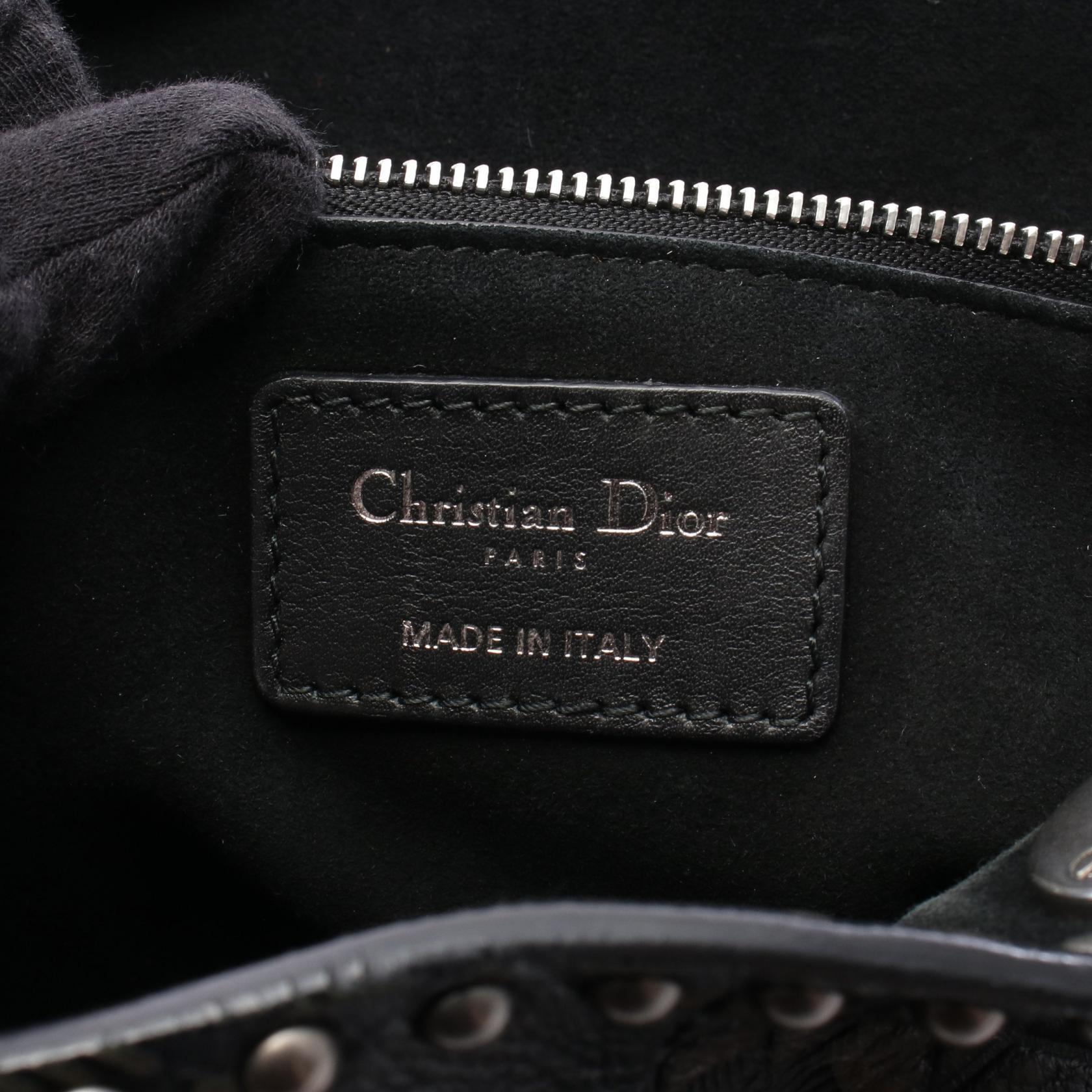 ディオール LADY DIOR レザー2wayハンドバッグ