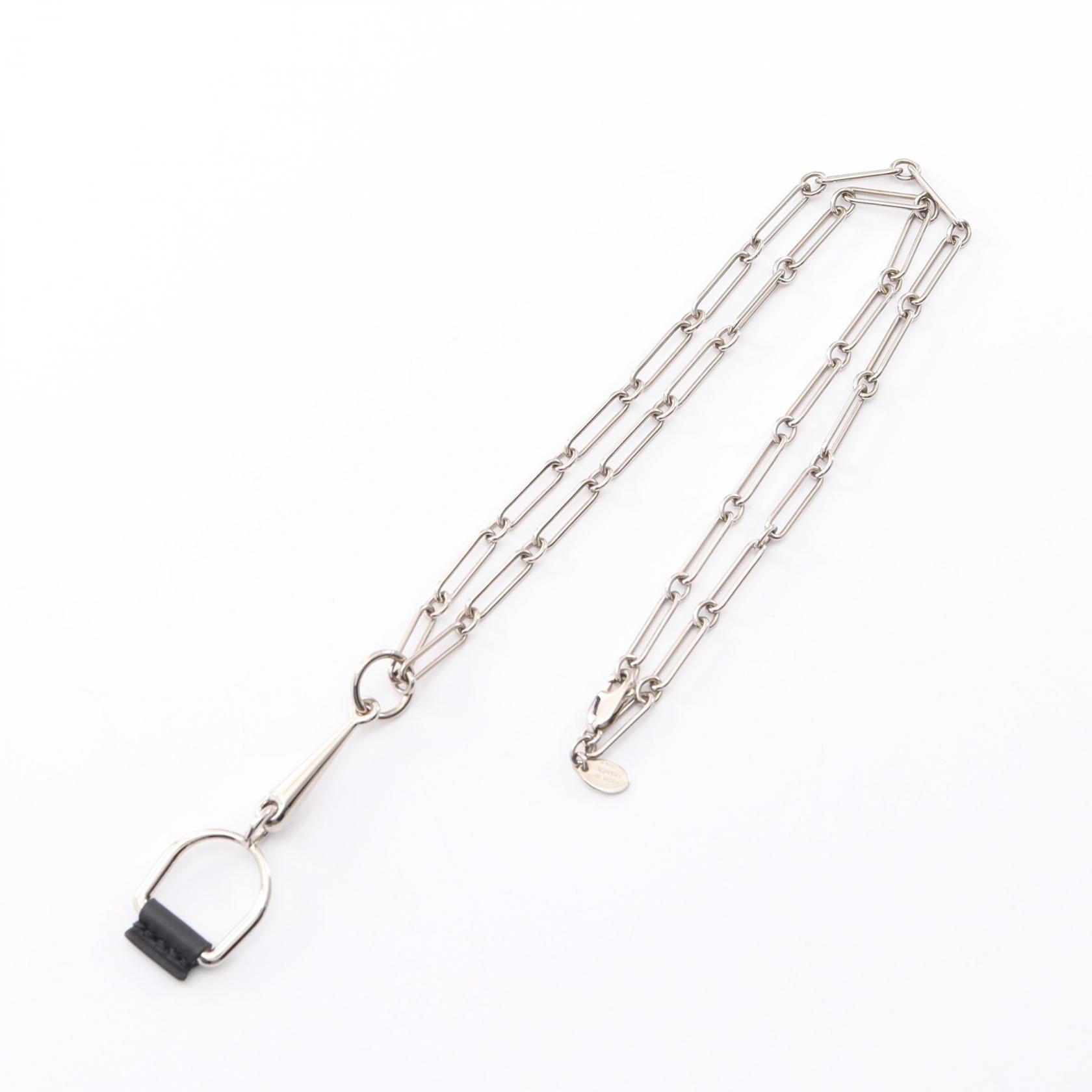 エルメス エリタージュエケストル PM ネックレス