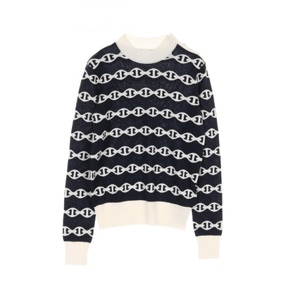 エルメス シェーヌダンクル カシミヤシルクニット34