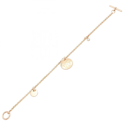 エルメス Ex-Libris K18PG ブレスレット