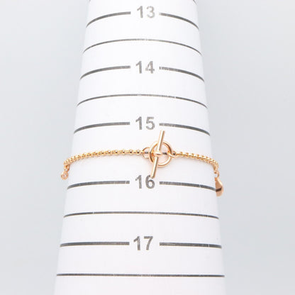 エルメス Ex-Libris K18PG ブレスレット