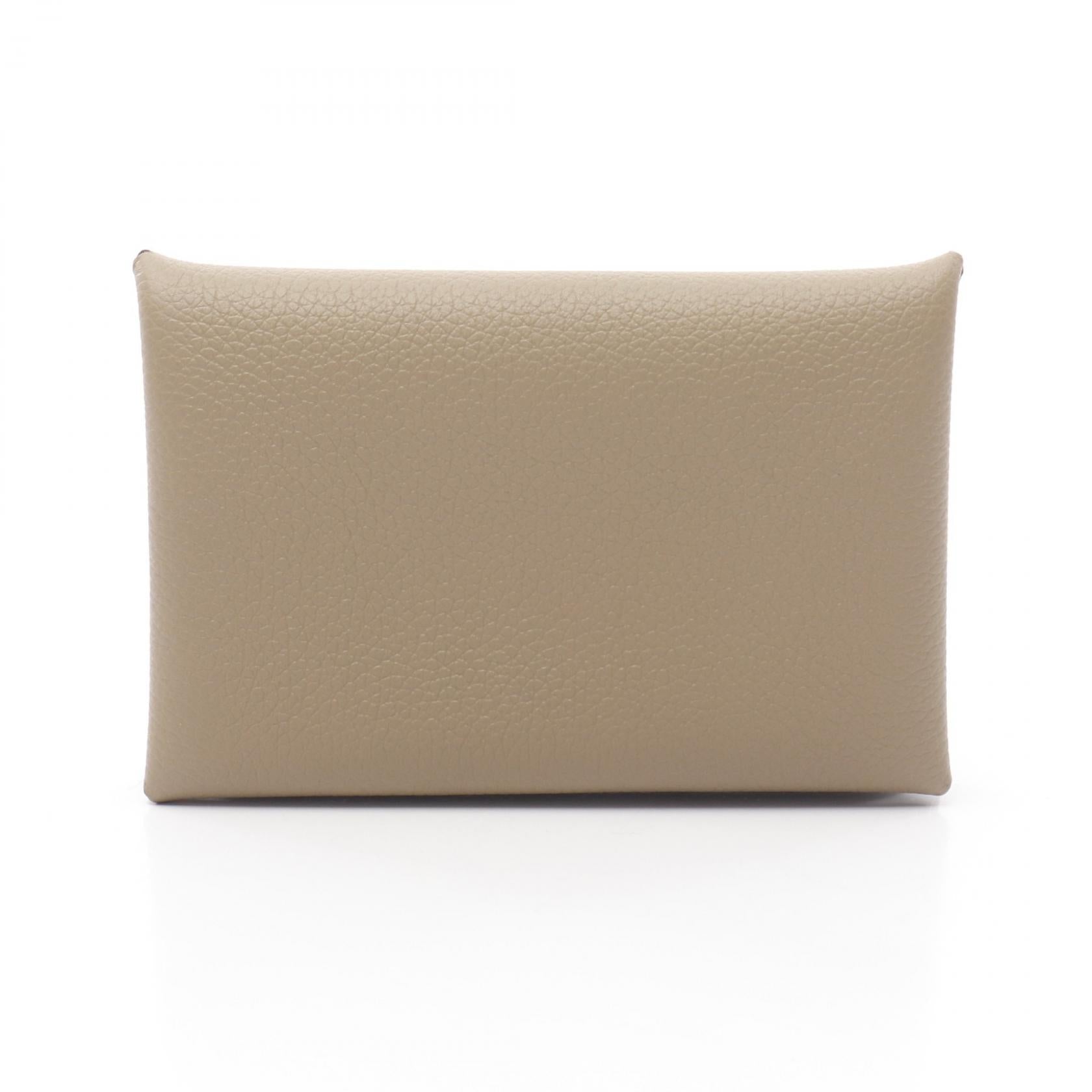 エルメス カルヴィ エヴァーカラー レザー コインケース