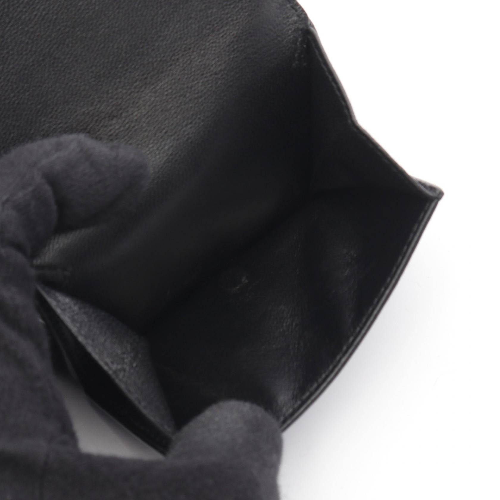 バレンシアガ キャッシュ ミニ ウォレット レザー