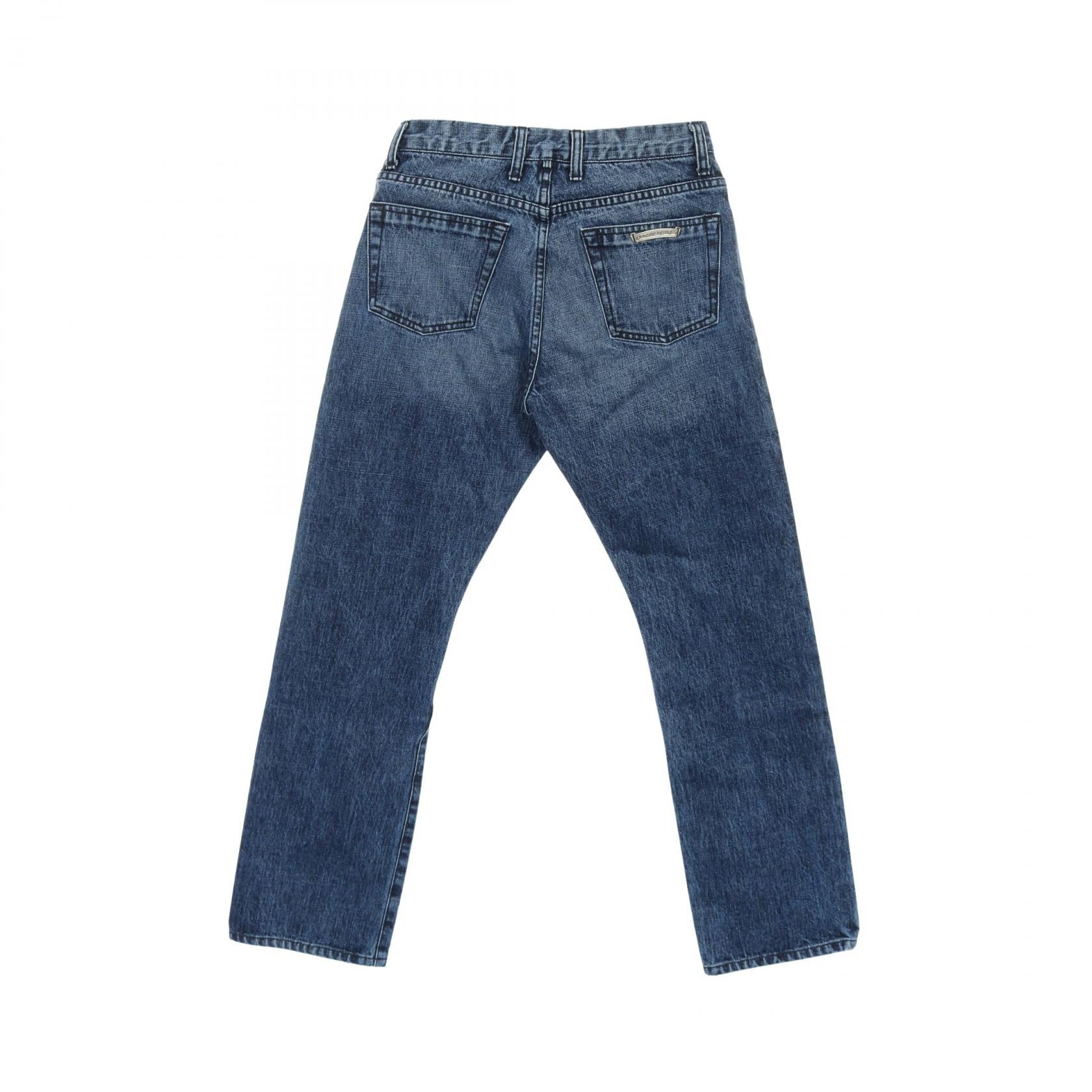 クロムハーツ JEAN STRTLG FBRC コットンデニムパンツ