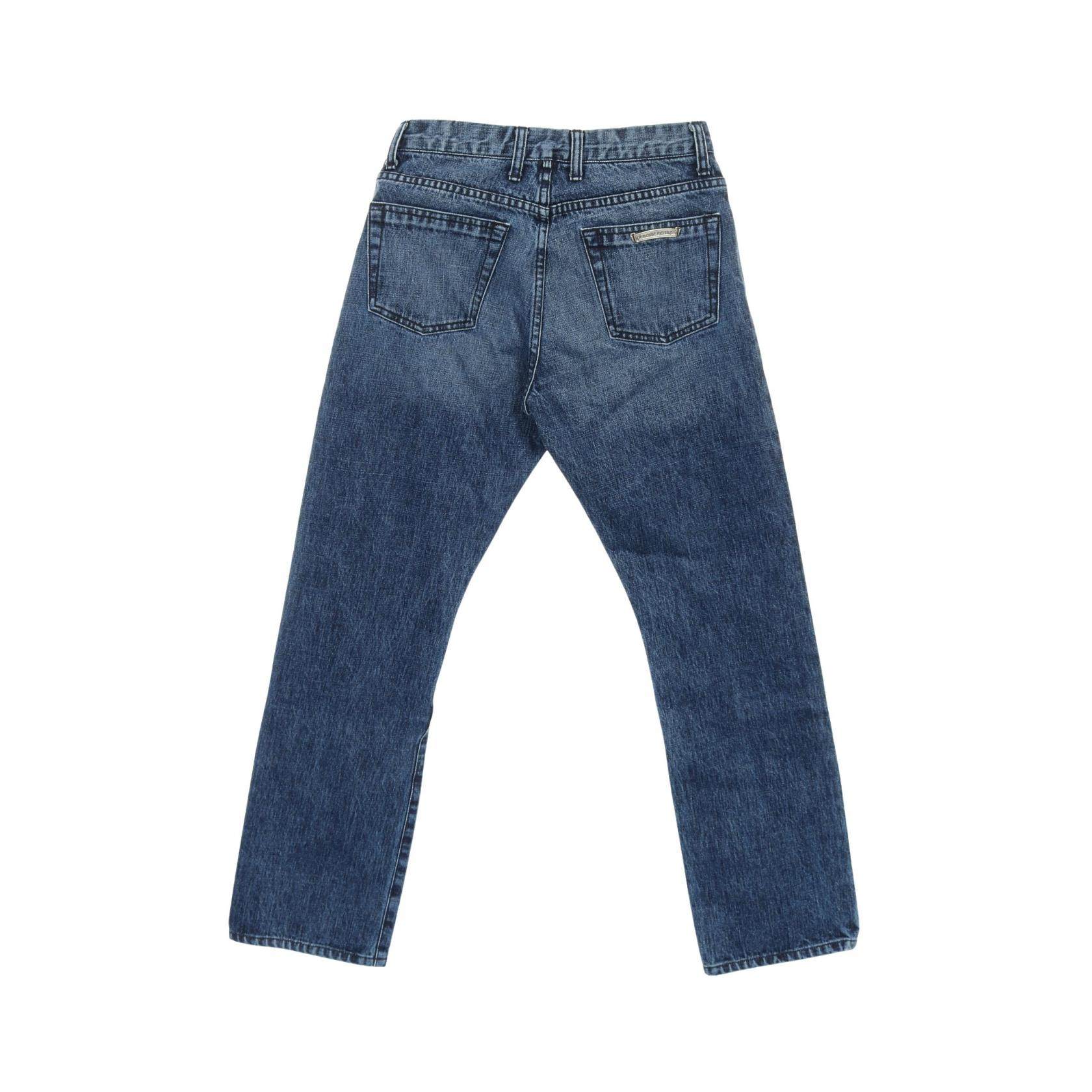 クロムハーツ JEAN STRTLG FBRC コットンデニムパンツ
