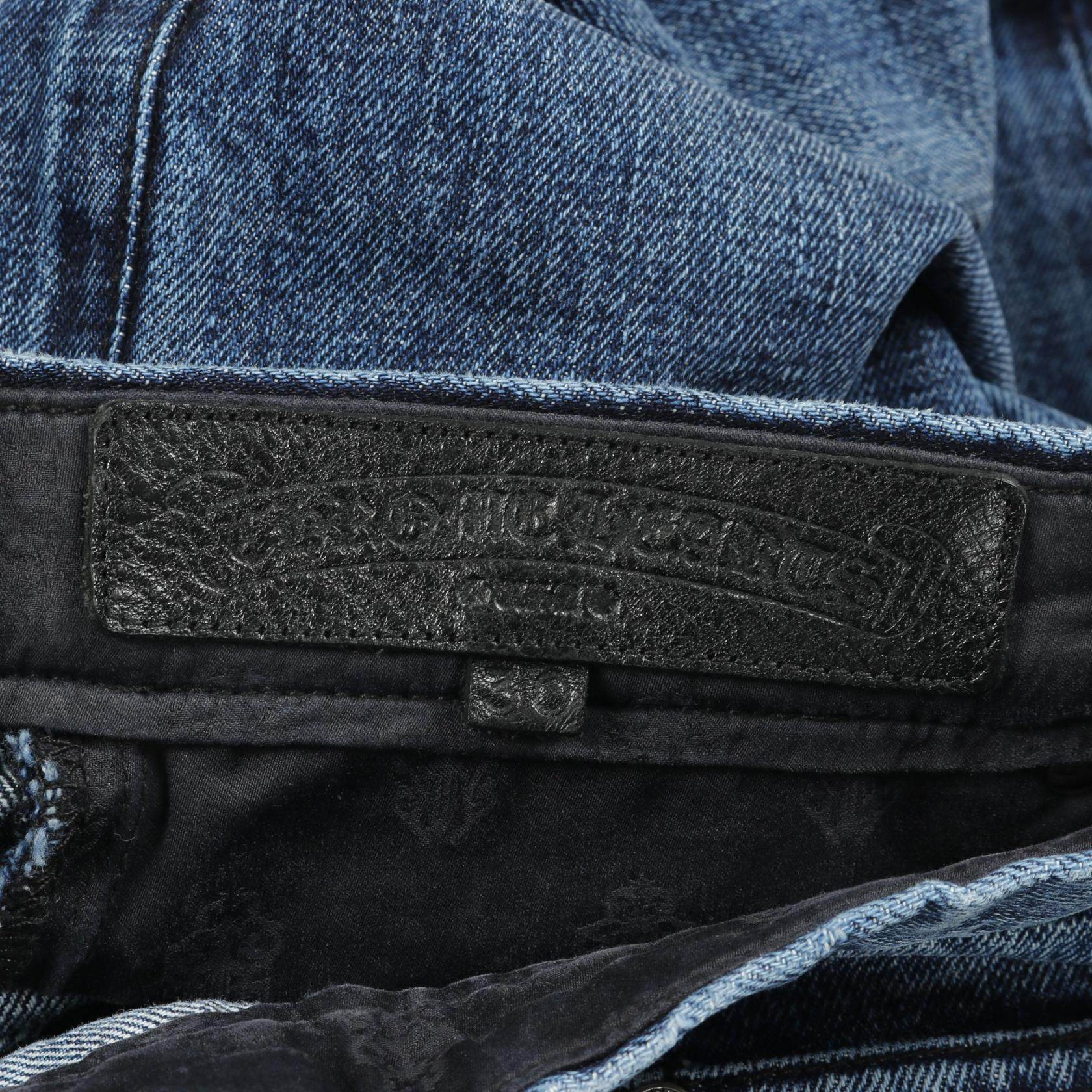 クロムハーツ JEAN STRTLG FBRC コットンデニムパンツ