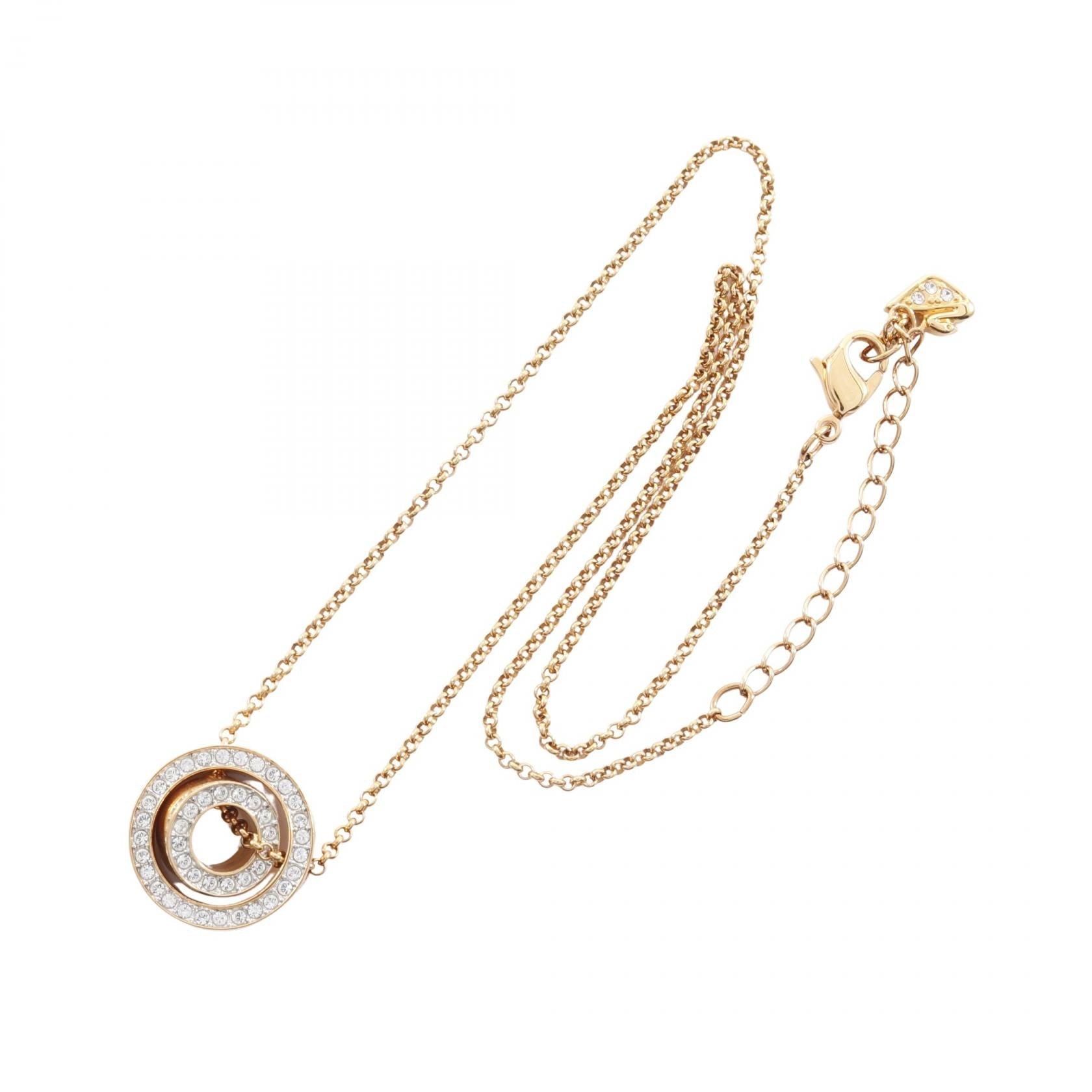 スワロフスキー ホロウ ネックレス