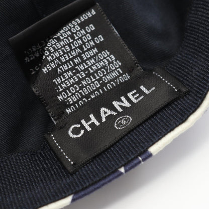 シャネル ココマーク キャンバス キャップ