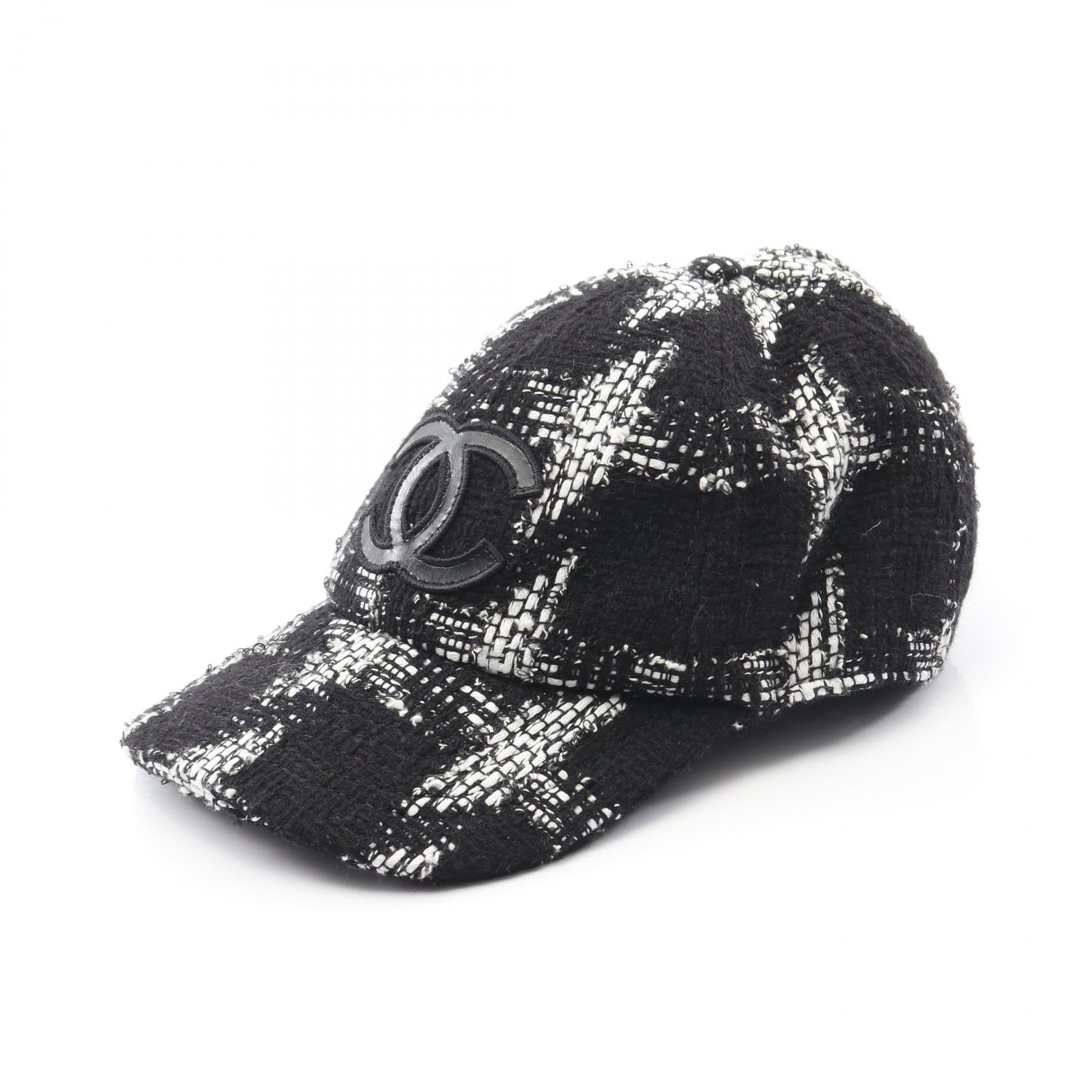 シャネル ココマーク ファブリックキャップ