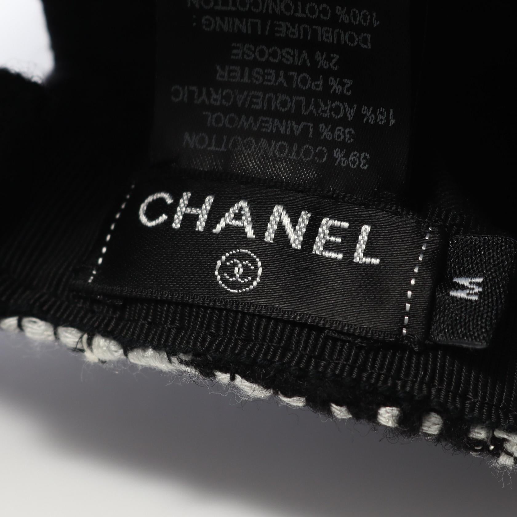 シャネル ココマーク ファブリックキャップ