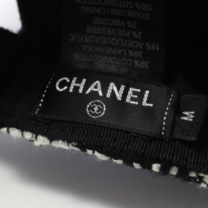 シャネル ココマーク ファブリックキャップ
