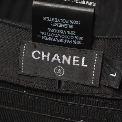 シャネル ココマーク ファブリックハット