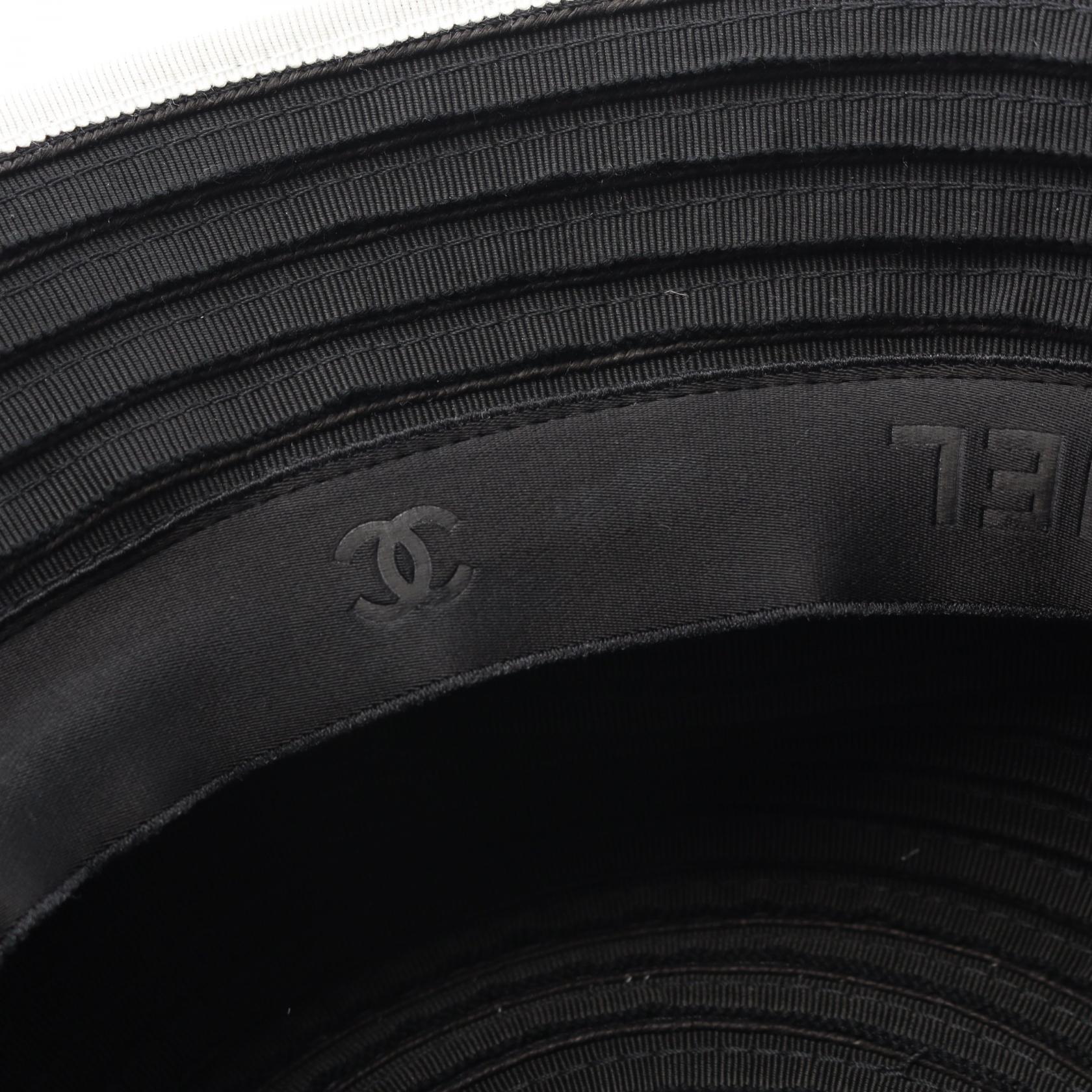 シャネル ココマーク ファブリックハット