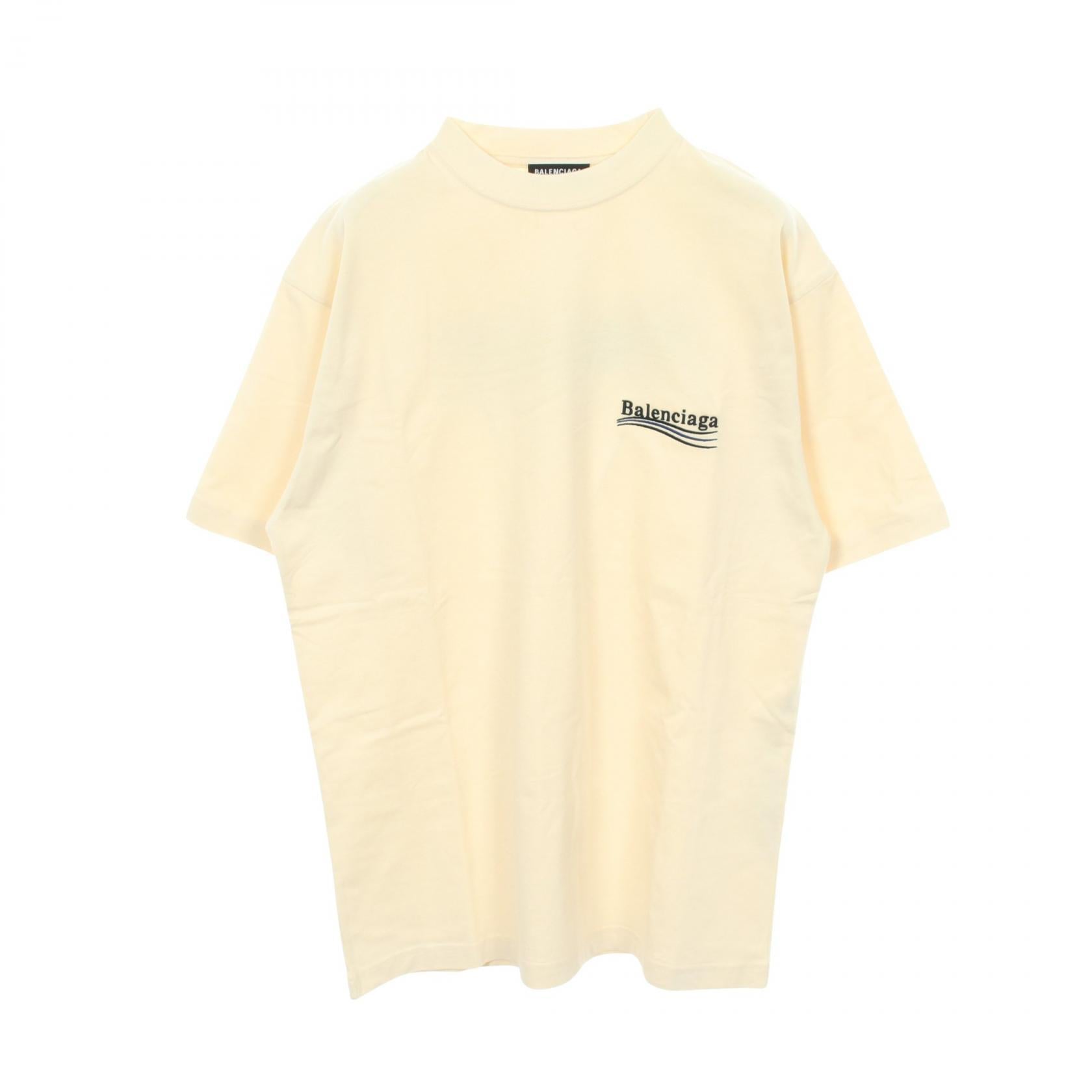 バレンシアガ Political Campaign コットン 半袖Tシャツ