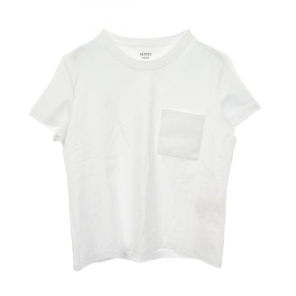 エルメス モザイク刺繍コットン半袖Tシャツ