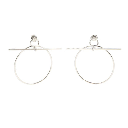 エルメス ループ シルバー ピアス