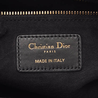 ディオール LADY DIOR レザー ハンドバッグ