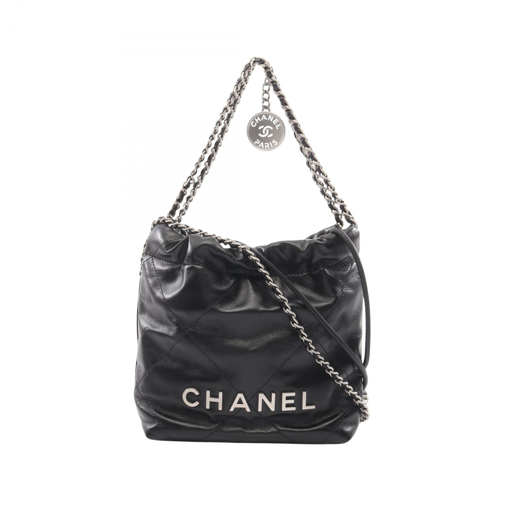 シャネル CHANEL 22 レザー2WAYショルダーバッグ