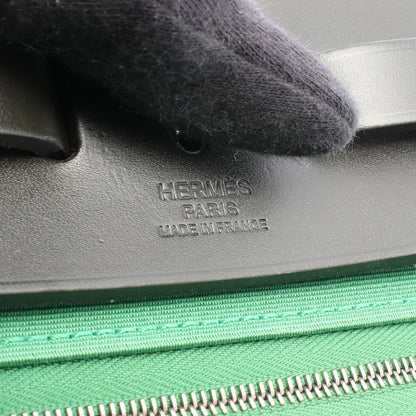 エルメス エールバッグジップPM トワルオフィシエ ヴァッシュハンター 2WAYハンドバッグ