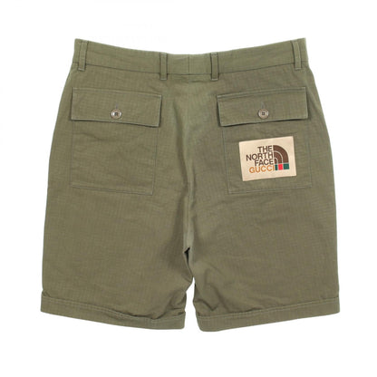 グッチ × ザ・ノース・フェイス コットンショートパンツ