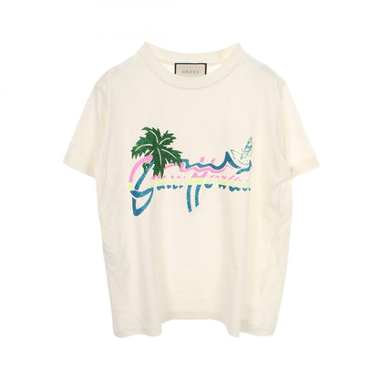 グッチ ハワイロゴ コットンTシャツ
