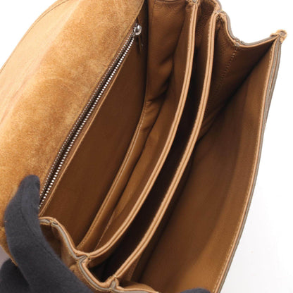 セリーヌ トリオンフ スエードショルダーバッグ
