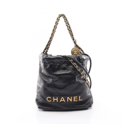 シャネル CHANEL 22 レザー2WAYショルダーバッグ
