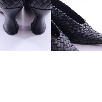 ボッテガ ヴェネタ イントレチャート レザー パンプス