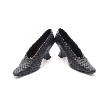 ボッテガ ヴェネタ イントレチャート レザー パンプス