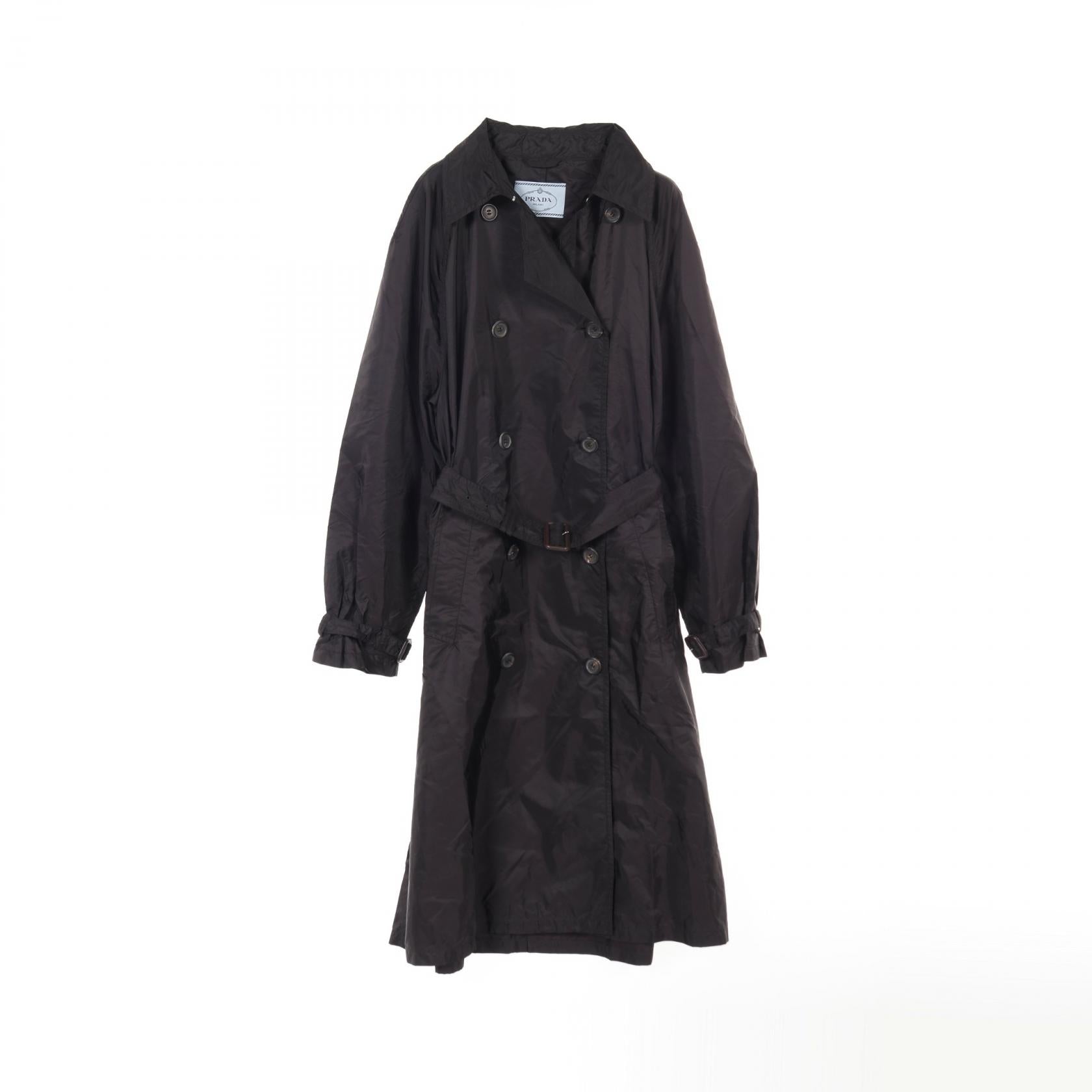 プラダ RE-NYLON トレンチコート アウター