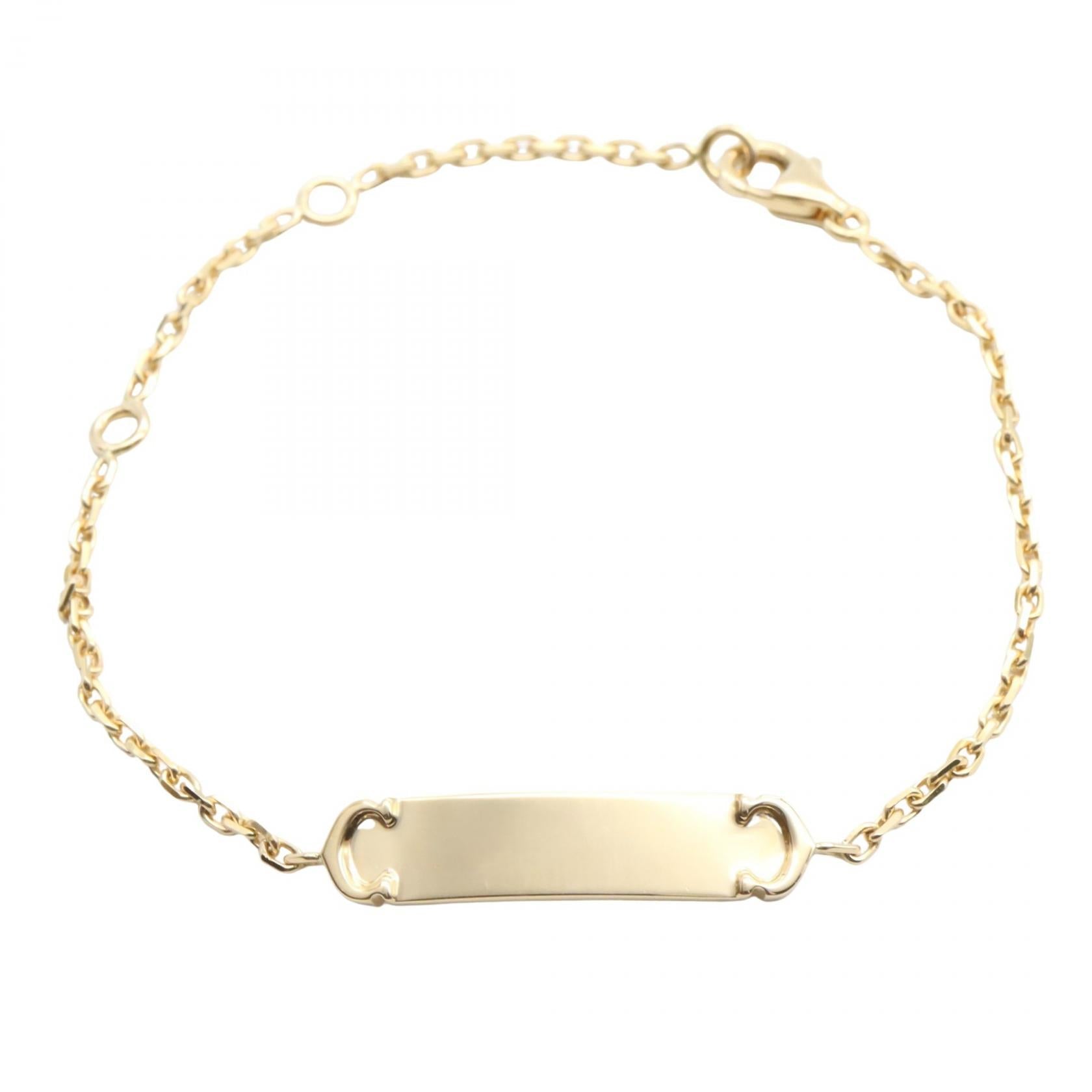 カルティエ 2C Au750 ブレスレット サイズ 13.5-16.5