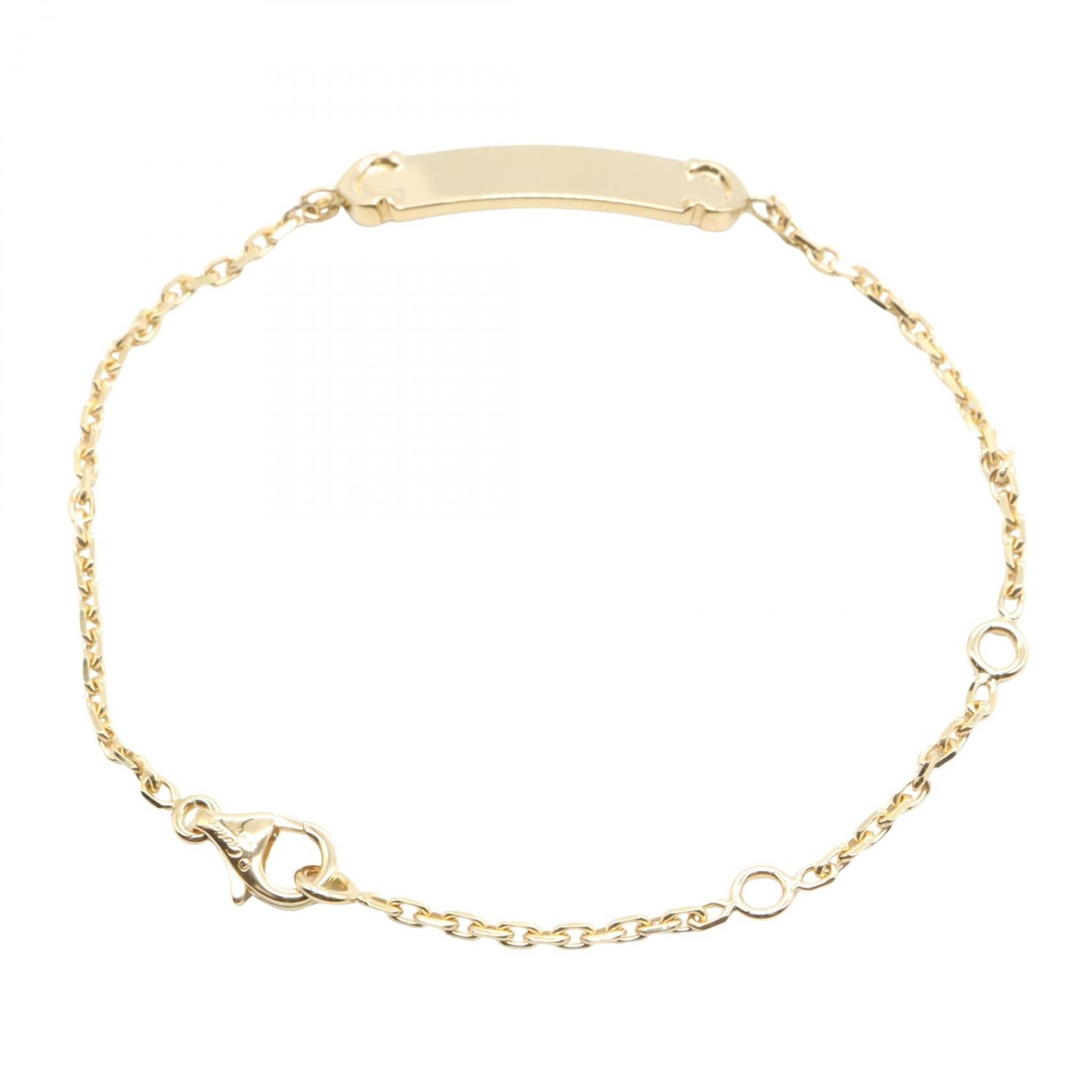 カルティエ 2C Au750 ブレスレット サイズ 13.5-16.5