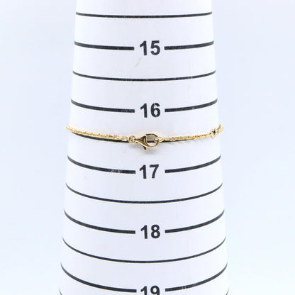 カルティエ 2C Au750 ブレスレット サイズ 13.5-16.5