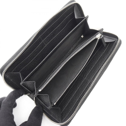 グッチ ロゴ ジップ アラウンド レザー ウォレット