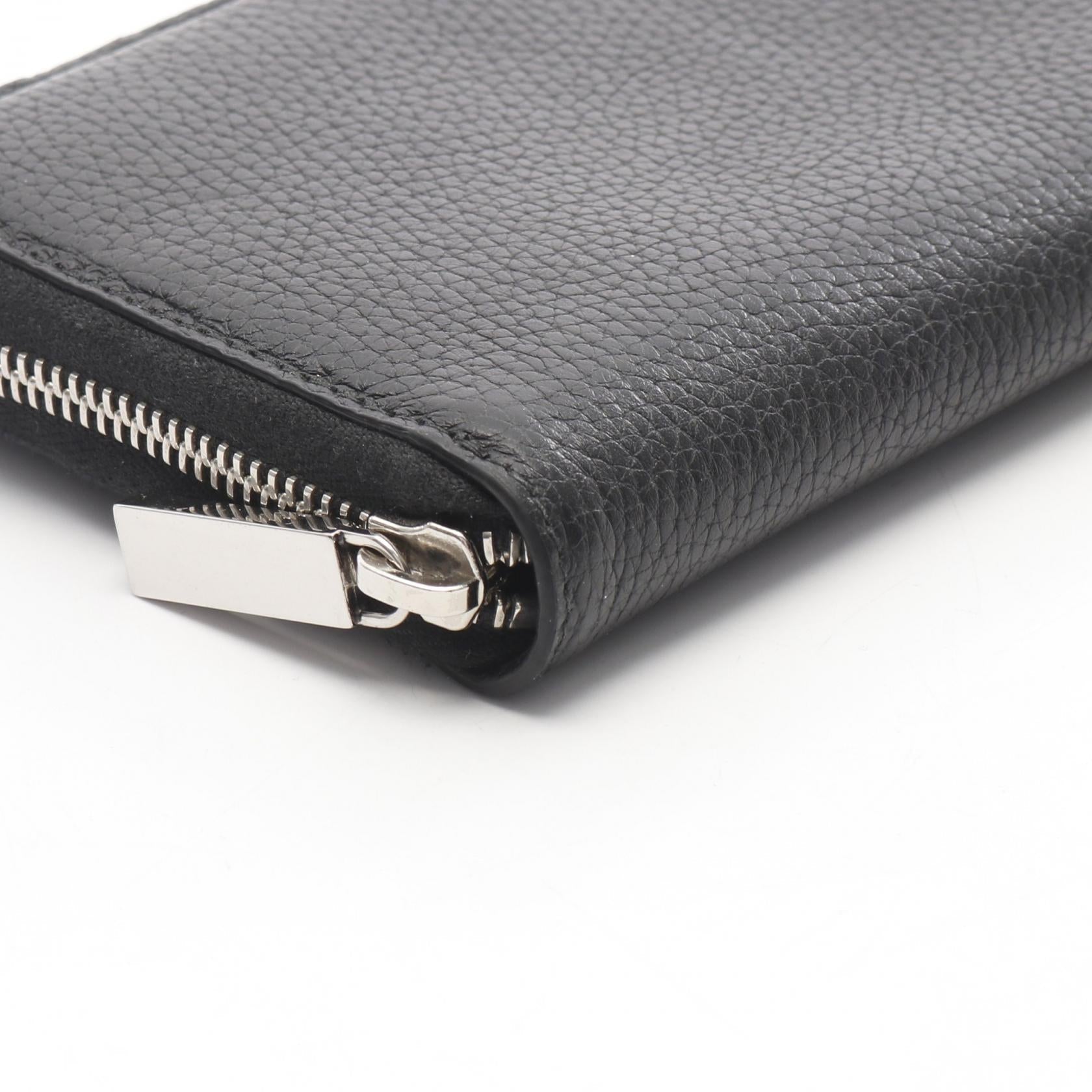 グッチ ロゴ ジップ アラウンド レザー ウォレット