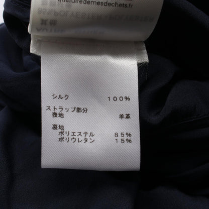 ルイヴィトン シルクレザー ワンピース