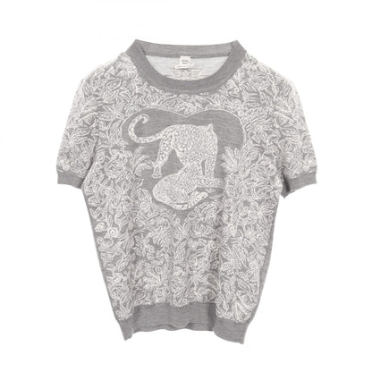 エルメス JUNGLE LOVE カシミヤシルクニットトップス