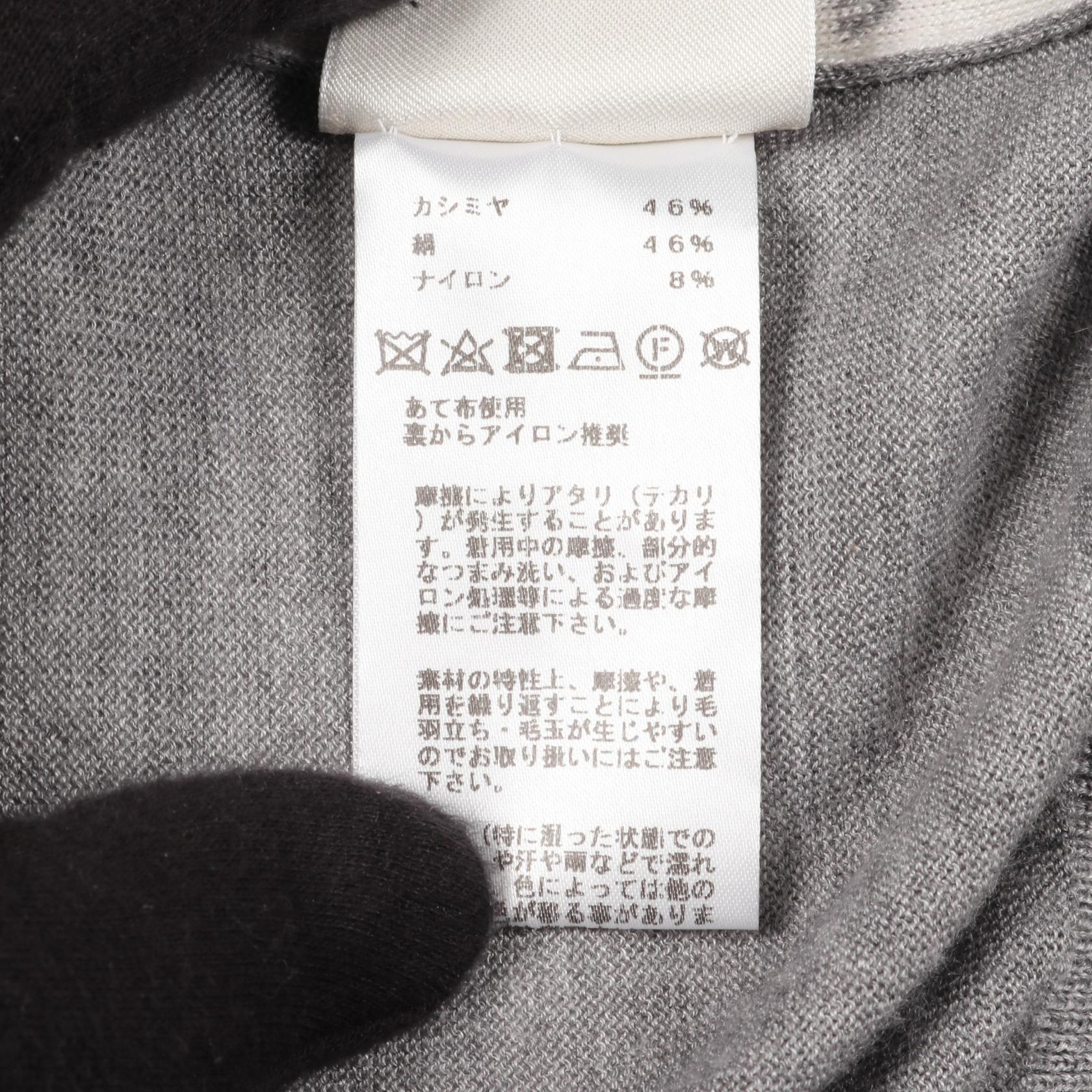 エルメス JUNGLE LOVE カシミヤシルクニットトップス