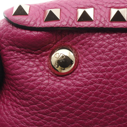 ヴァレンティノ ロックスタッズ レザー トートバッグ